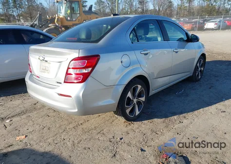 2018 Chevrolet Sonic Premier Auto z USA, uszkodzony, nr VIN 1G1JF5SB5J4132284